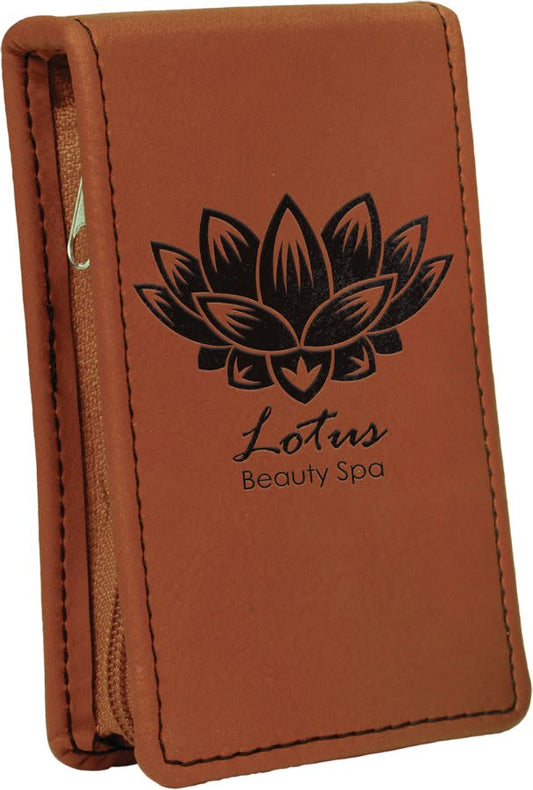 Personalized Rawhide Leatherette Manicure Set - Leatherette