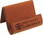 Personalized Rawhide Leatherette Holder/Easel - Leatherette