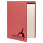 Personalized Pink Leatherette Portfolio - Leatherette