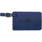Personalized Blue Leatherette Luggage Tag - Leatherette