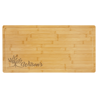 Personalized Bamboo Charcuterie Board