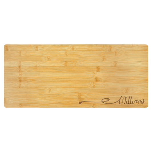 Personalized Bamboo Charcuterie Board