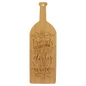 Wine Personalized Bottle Bamboo Cutting Board