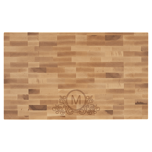 Custom Maple Butcher Block Cutting Board