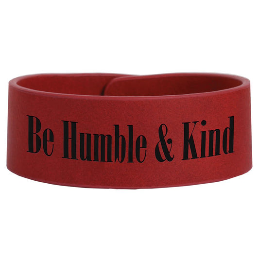 Personalized Rose Leatherette Cuff Bracelet - Leatherette