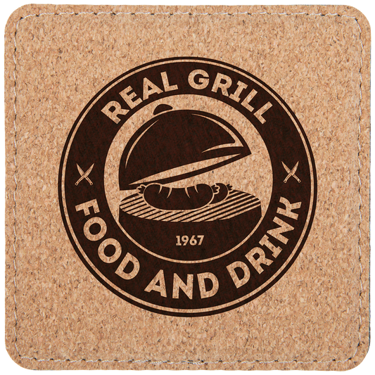 Custom Cork Square Coaster