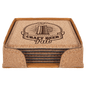 Custom Cork Square 6-Coaster Set