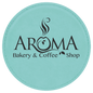 Custom Teal Round Leatherette Coaster - Leatherette