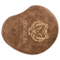 Personalized Rustic/Gold Leatherette Mouse Pad - Leatherette