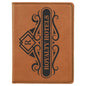 Personalized Rawhide Leatherette Passport Holder - Leatherette