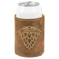 Custom Rustic/Gold Leatherette Beverage Holder - Leatherette
