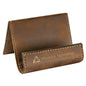 Personalized Rustic/Gold Leatherette Holder/Easel - Leatherette