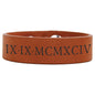 Personalized Rawhide Leatherette Youth Cuff Bracelet - Leatherette