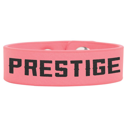 Personalized Pink Leatherette Youth Cuff Bracelet - Leatherette