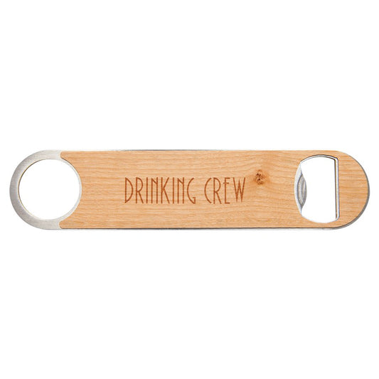 Wood Veneer Personalized Bottle Opener - Wood