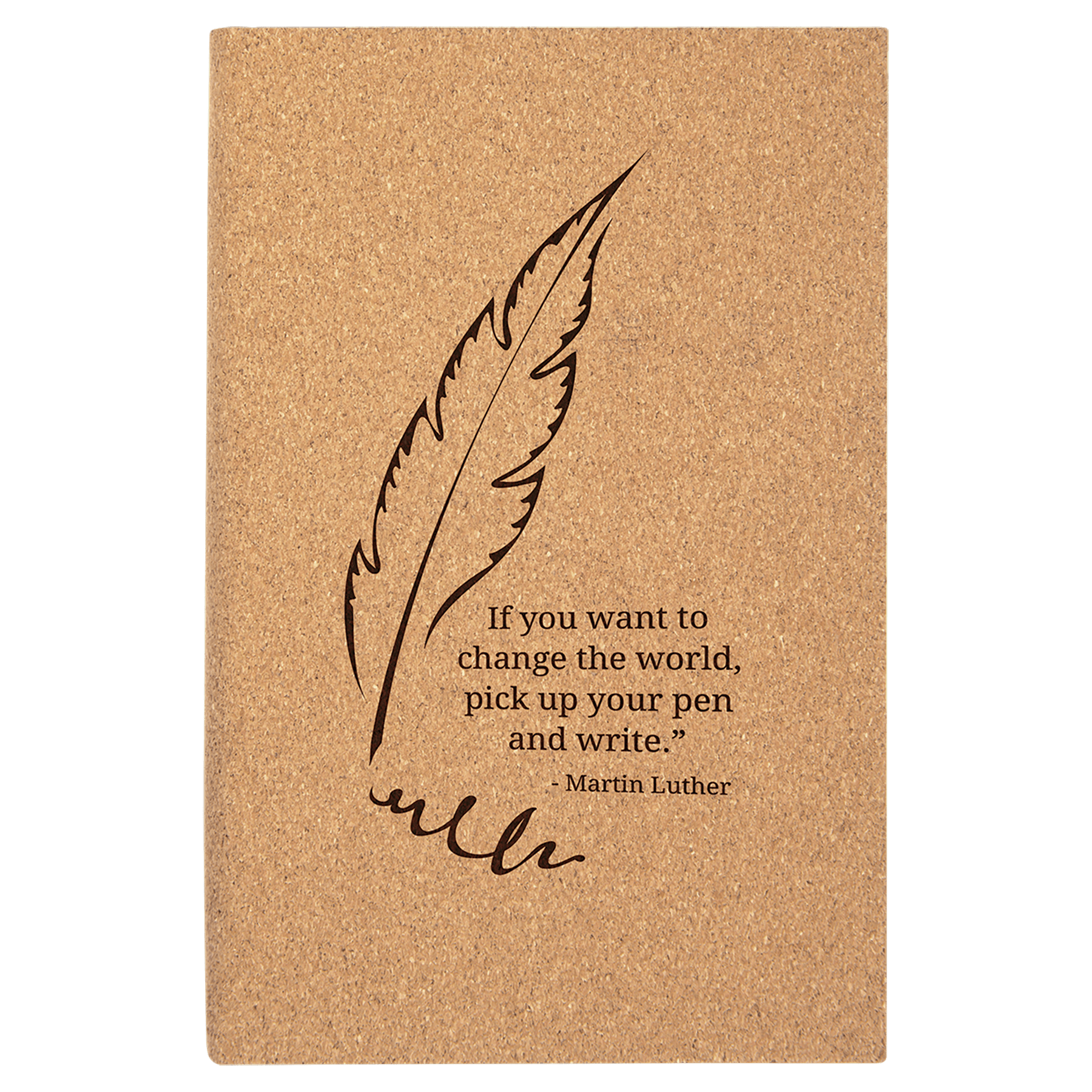 Personalized Cork Journal