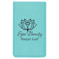 Personalized Teal Leatherette Manicure Set - Leatherette