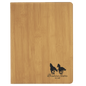 Personalized Bamboo Leatherette Portfolio - Leatherette