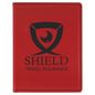 Personalized Red Leatherette Passport Holder - Leatherette