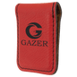 Red Leatherette Engraved Money Clip - Leatherette