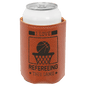 Custom Basketball Leatherette Beverage Holder - Leatherette
