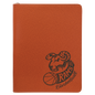 Personalized Basketball Leatherette Portfolio with Zipper and Notepad - Leatherette