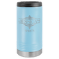 Custom Light Blue Polar Camel Slim Beverage Holder