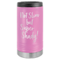 Custom Light Purple Polar Camel Slim Beverage Holder