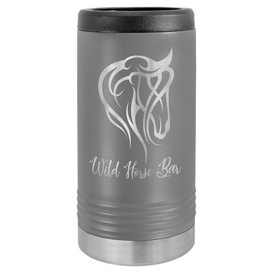 Custom Dark Gray Polar Camel Slim Beverage Holder