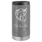 Custom Dark Gray Polar Camel Slim Beverage Holder