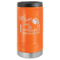 Custom Orange Polar Camel Slim Beverage Holder