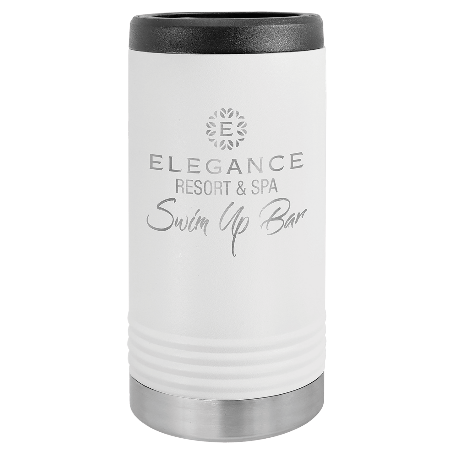 Custom White Polar Camel Slim Beverage Holder