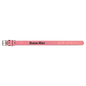 Personalized Pink Small Leatherette Dog Collar - Leatherette