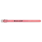 Personalized Pink Medium Leatherette Dog Collar - Leatherette