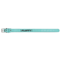 Personalized Teal Medium Leatherette Dog Collar - Leatherette