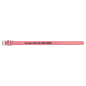 Personalized Pink Large Leatherette Dog Collar - Leatherette