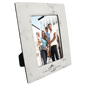 White Marble Leatherette Photo Personalized Photo Frame - Leatherette