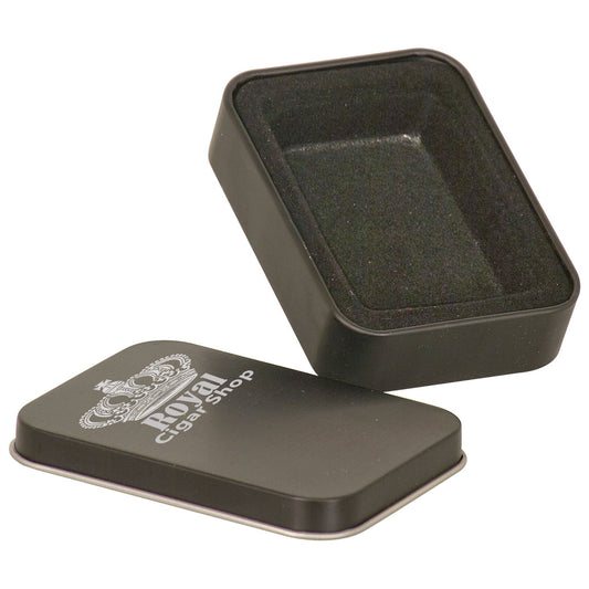 Personalized Black Tin Box