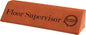 Rawhide Leatherette Personalized Desk Wedge - Leatherette