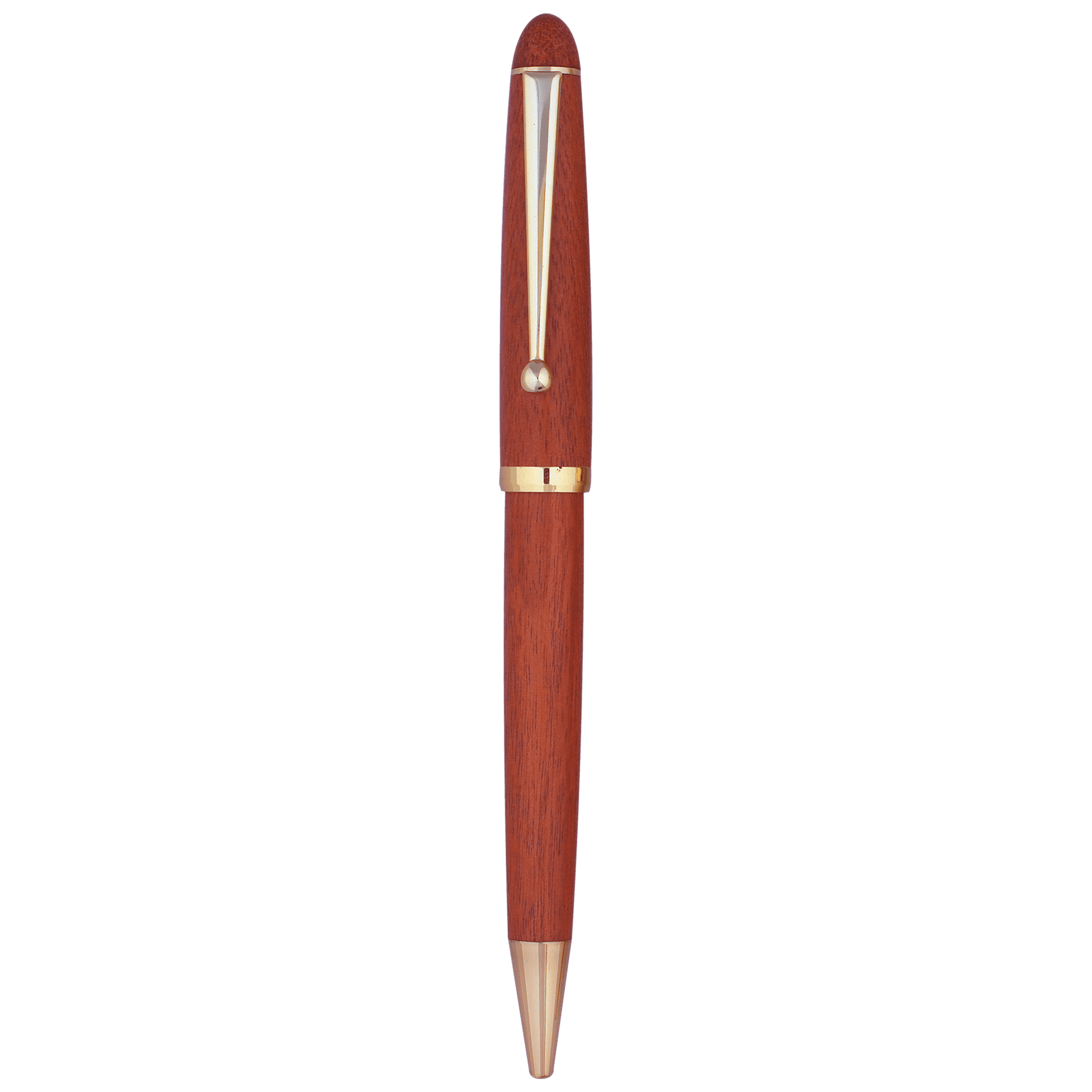 Personalized Rosewood Wooden Ballpoint Pen - Wood