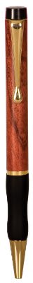 Personalized Rosewood Wooden Ballpoint Pen With Gripper