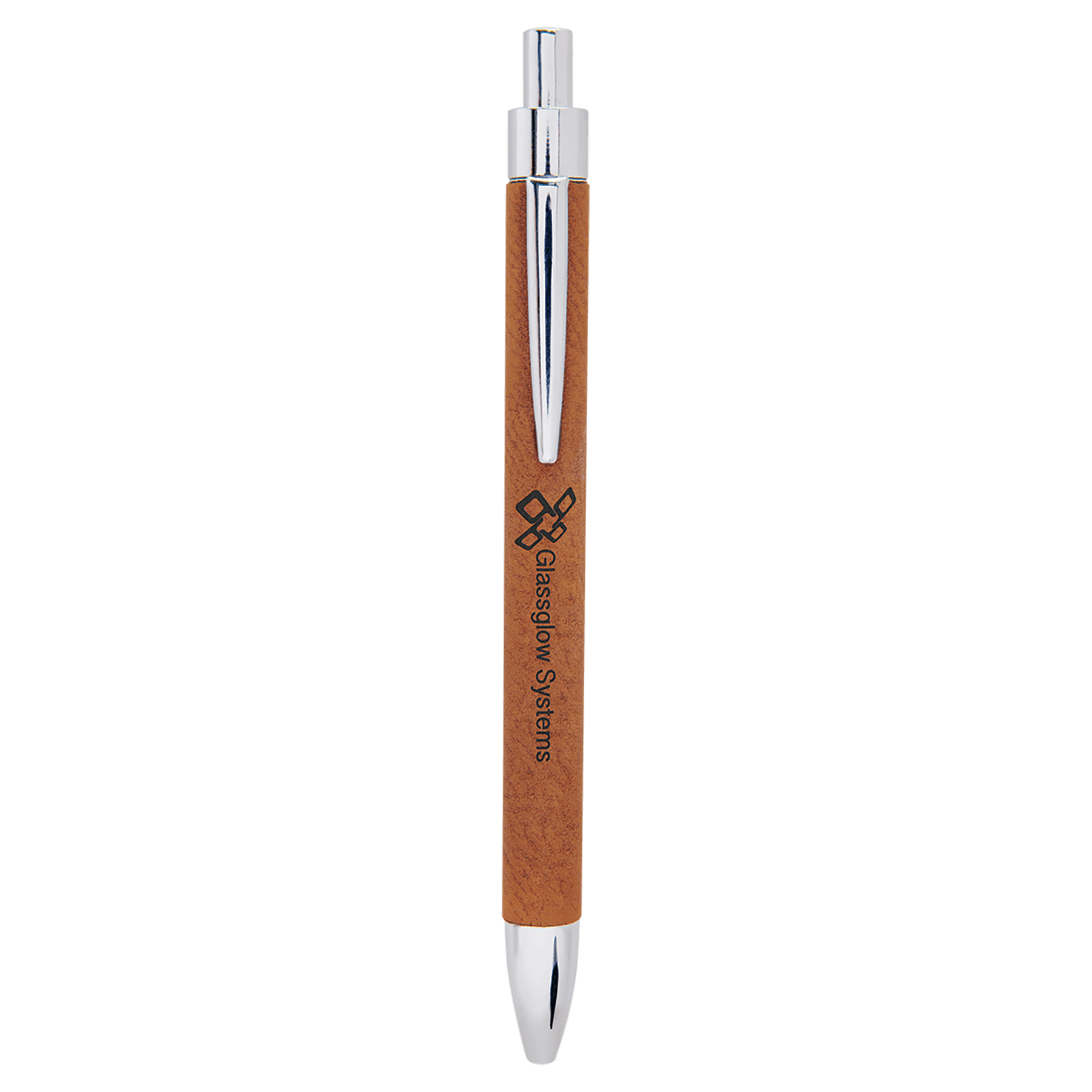 Personalized Rawhide Leatherette Ballpoint Pen - Leatherette