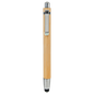 Personalized Bamboo Ballpoint Pen with Stylus Tip