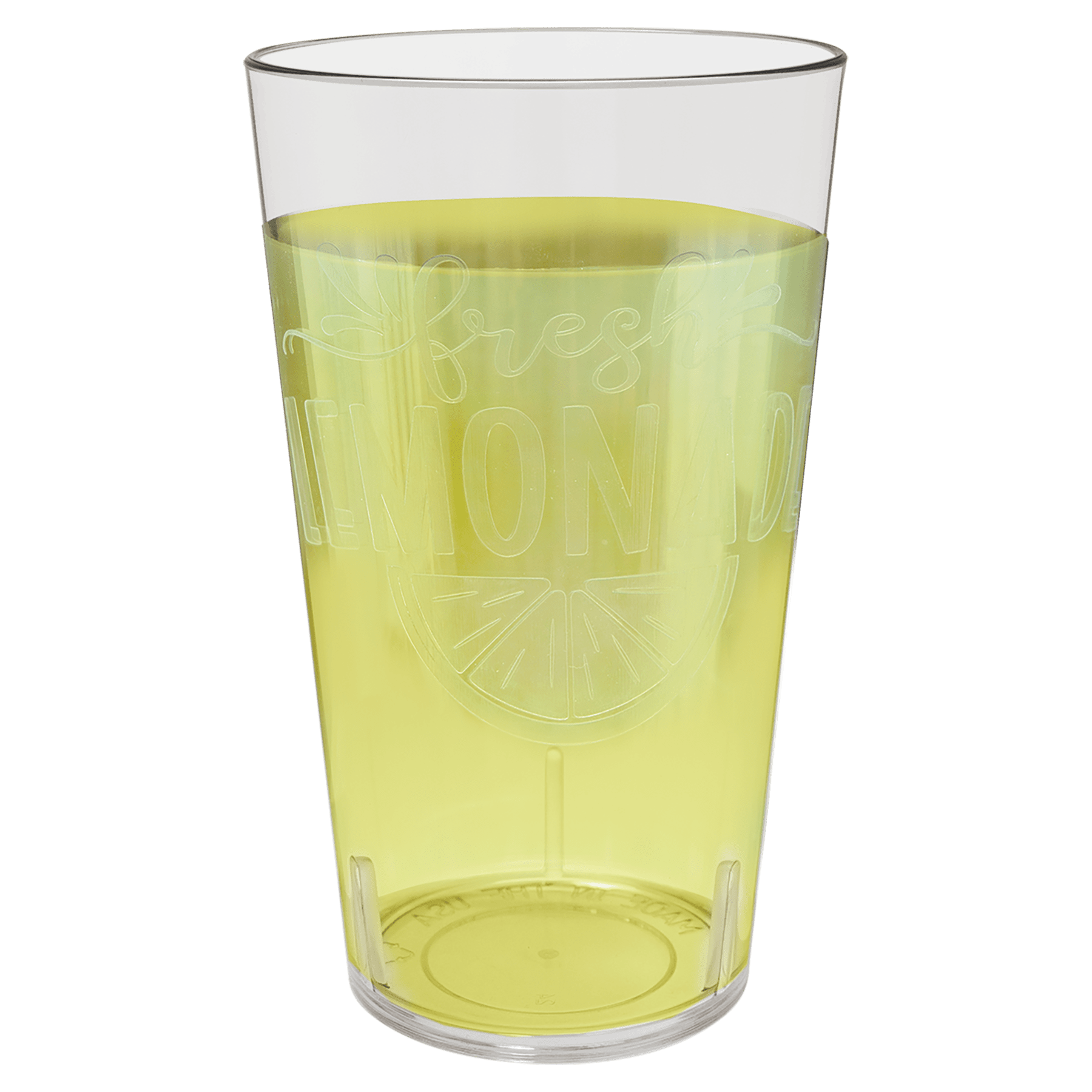 Personalized able Clear Plastic Cup