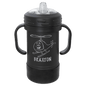 Custom Black 10 oz. Sippy Cup