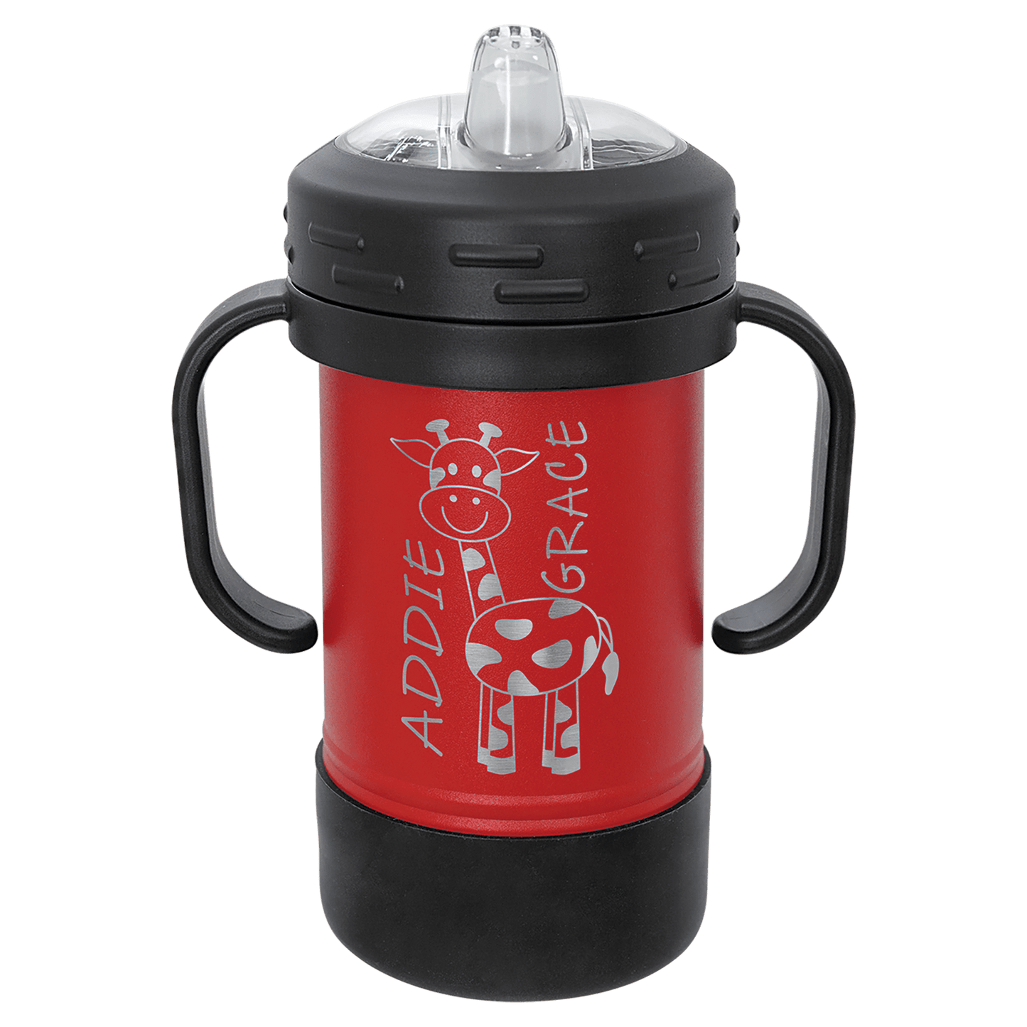 Custom Red 10 oz. Sippy Cup
