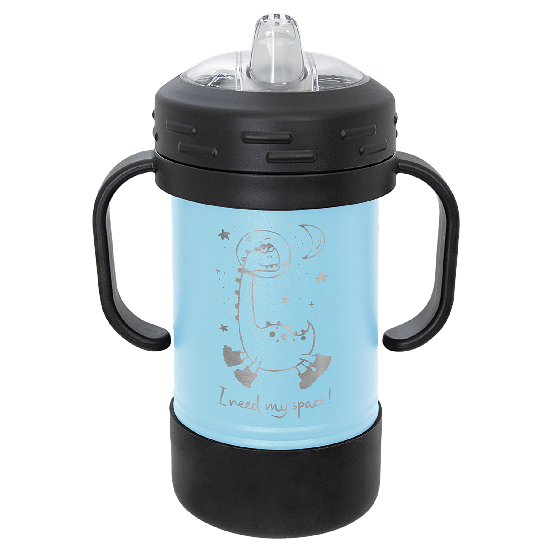 Custom Light Blue 10 oz. Sippy Cup