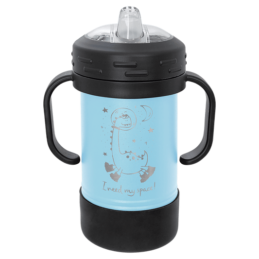 Custom Light Blue 10 oz. Sippy Cup