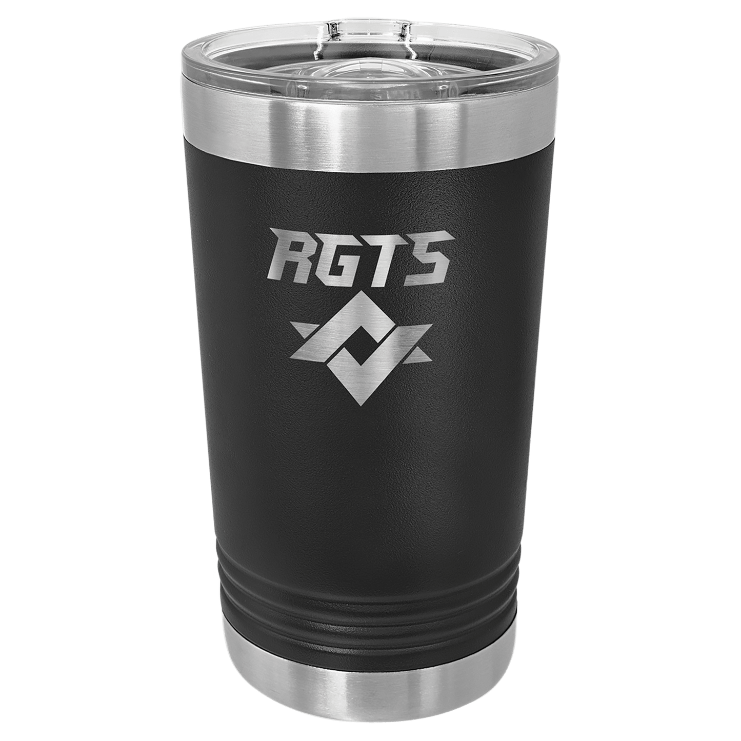 Custom Black Polar Camel 16 oz. Pint