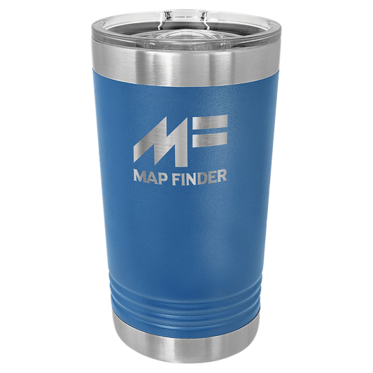 Custom Royal Blue Polar Camel 16 oz. Pint